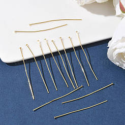 SHEGRACE Brass Flat Head Pins&nbsp;XGRQ1A404-330G