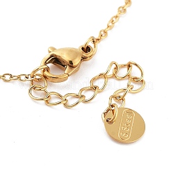 Flower Resin & Shell Link Chain Bracelets&nbsp;BJEW-K247-01G-05