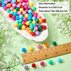 150G Opaque Acrylic Beads&nbsp;OACR-SZ0001-57