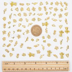 120Pcs 10 Style Alloy Cabochons & Links & Beads&nbsp;FIND-OC0001-18