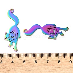304 Stainless Steel Pendants&nbsp;STAS-R116-03RC