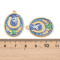304 Stainless Steel Enamel Pendants&nbsp;STAS-C158-04G-02