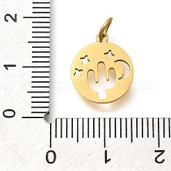 304 Stainless Steel Charms&nbsp;STAS-Z119-07G