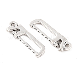 Saw Tibetan Style Zinc Alloy Pendants&nbsp;X-TIBEP-R334-185AS-RS