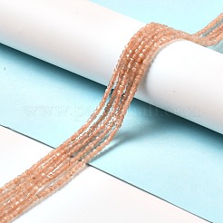 Natural Orange Sunstone Beads Strands&nbsp;G-D467-A12