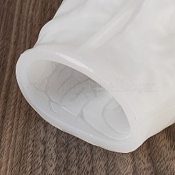 ハロウィン DIY キャンドル作り  レジン型  UVレジン用  エポキシ樹脂工芸品作り  ホワイト  ハート  81x60x90mm  内径：70x73x78mm&nbsp;AJEW-U014-01B