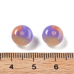 Two Tone Transparent Resin Beads&nbsp;RESI-S013-01A