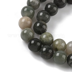 Natural Green Rutilated Quartz Beads Strands&nbsp;X-G-Q462-61-6mm