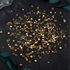 400Pcs 4 Styles Brass Crimp Beads&nbsp;KK-BBC0014-68