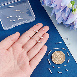 30Pcs 3 Style 925 Sterling Silver Tube Beads&nbsp;STER-PH0001-09