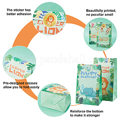 6 Style Animal Theme Paper Bags&nbsp;AJEW-WH0283-18