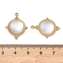 Natural Freshwater Shell Pendants&nbsp;SA-CBA11D7-23G