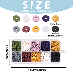 Handmade Polymer Clay Beads&nbsp;CLAY-TA0001-10