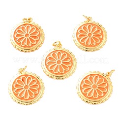 Real 18K Gold Plated Brass Pendants&nbsp;KK-L206-013G