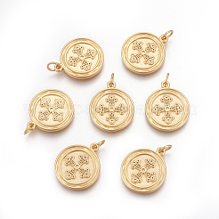 Brass Pendants&nbsp;KK-O118-13MG