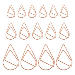 200Pcs 3 Style Carbon Steel Paper Clips&nbsp;FIND-TA0002-18RG