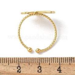 304 Stainless Steel Cuff Rings&nbsp;RJEW-S621-06G