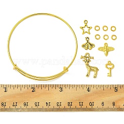 DIY Charm Bangle Making Kit&nbsp;DIY-FS0005-23