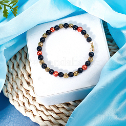 40Pcs 2 Colors Tibetan Style Alloy Beads&nbsp;FIND-CA0002-74