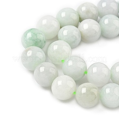 Natural Myanmar Jadeite Beads Strands&nbsp;G-M454-A01-8mm