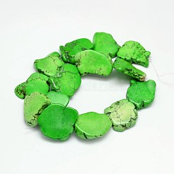 Dyed Natural Magnesite Bead Strands&nbsp;G-M156-11