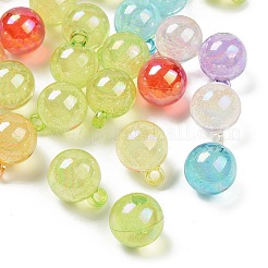 透明なアクリルパーツ  鐘  ミックスカラー  20.5x26mm  穴：2.8mm&nbsp;OACR-I019-01