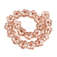 Handmade Silver Foil Glass Beads&nbsp;FOIL-N030-01A