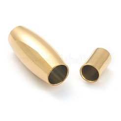 Ion Plating(IP) 304 Stainless Steel Magnetic Clasps&nbsp;STAS-O148-08C-G