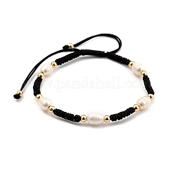 Adjustable Nylon Thread Braided Beads Bracelets Sets&nbsp;BJEW-JB05384