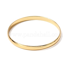 304 Stainless Steel Plain Bangles for Women Men&nbsp;BJEW-Z167-01G-03