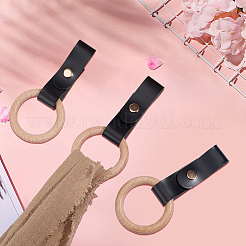 3Pcs PU Leather Towel Holder&nbsp;HJEW-CN0001-37