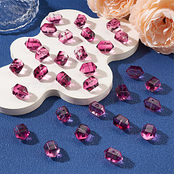 30Pcs Transparent Handmade Lampwork Beads&nbsp;LAMP-TADJ0001-12C