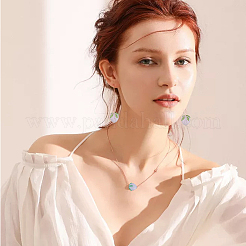 40Pcs Glass Beads&nbsp;GLAA-PA0001-62