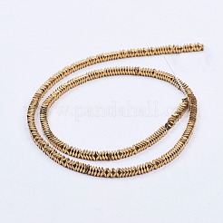 Electroplate Non-Magnetic Synthetic Hematite Strands&nbsp;G-F562-V04