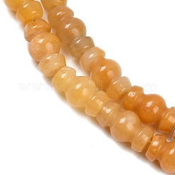 天然石トパーズ翡翠ビーズ連売り  花瓶の形  14x8mm  穴：1mm  約28~29個/連  15.24''~15.43''（38.7~39.2センチメートル）&nbsp;G-P595-B03-01
