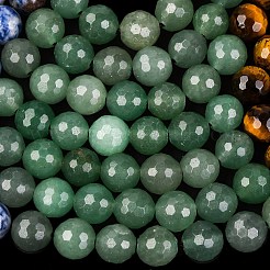 Chakra Theme Natural Red Rainbow Jasper & Yellow Aventurine & Tiger Eye & Green Aventurine & Blue Spot Stone & Lapis Lazuli & Amethyst Beads Strands&nbsp;G-F668-14-8mm