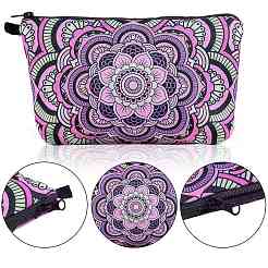 6Pcs 6 Colors Polyester Tarp Zip Cosmetic Pouches&nbsp;ABAG-SZ0001-25