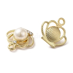 Alloy with Rhinestone Pendants&nbsp;FIND-B032-02G