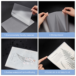 120Pcs 6 Style Plastic Thermal Laminating Pouchs&nbsp;AJEW-PH0004-04