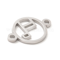 Non-Tarnish 304 Stainless Steel Connector Charms&nbsp;STAS-A068-01A-P