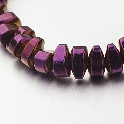 Electroplate Non-magnetic Synthetic Hematite Bead Strands&nbsp;G-F300-57