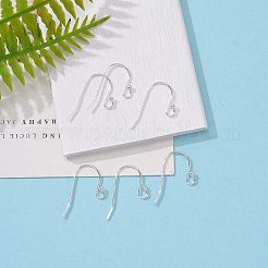 925 Sterling Silver Earring Hooks&nbsp;STER-K167-051A-S