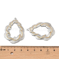 304 Stainless Steel Pendants&nbsp;STAS-T068-57GP