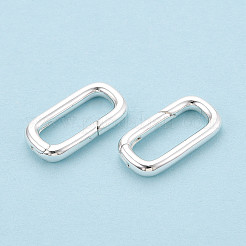 Brass Spring Gate Rings&nbsp;KK-WH20009-01S-A
