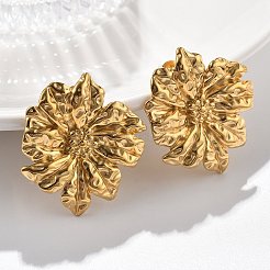 304 Stainless Steel Studs Earrings for Women&nbsp;EJEW-K306-29G
