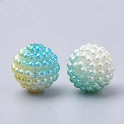 Imitation Pearl Acrylic Beads&nbsp;OACR-T004-10mm-05