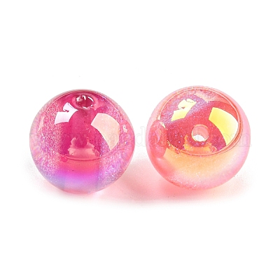 Iridescent Acrylic Beads&nbsp;MACR-F078-02C-1