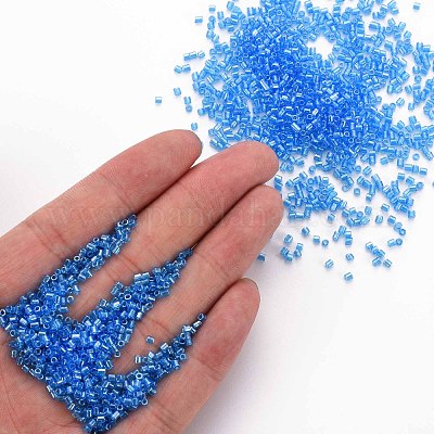 Glass Bugle Beads&nbsp;SEED-S032-11A-103B-1