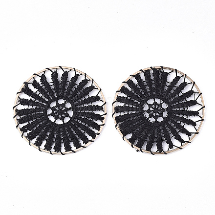 Polyester Woven Big Pendant Decorations FIND-S283-01A-1