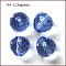 Imitation Austrian Crystal Beads, Grade AAA, K9 Glass, Faceted, Teardrop, Light Sky Blue, 10mm, Hole: 0.9~1mm